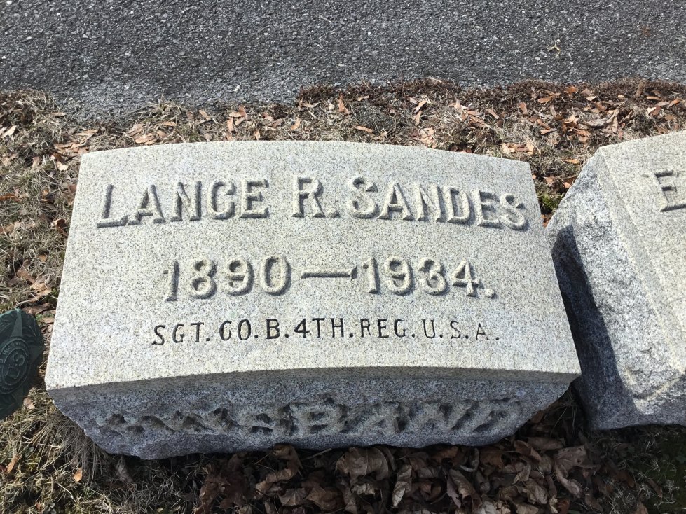 Headstone - Lancelot Ralph William Sandes